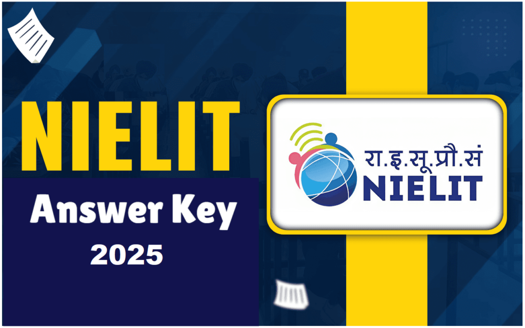 NIELIT Scientific Assistant Answer Key 2025