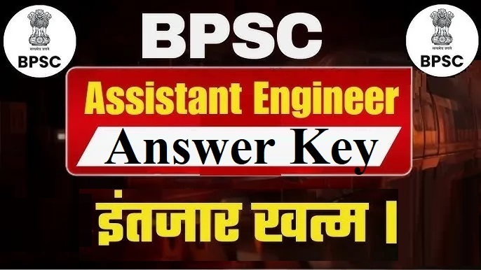 Bihar BPSC Assistant Engineer AE Answer Key 2025