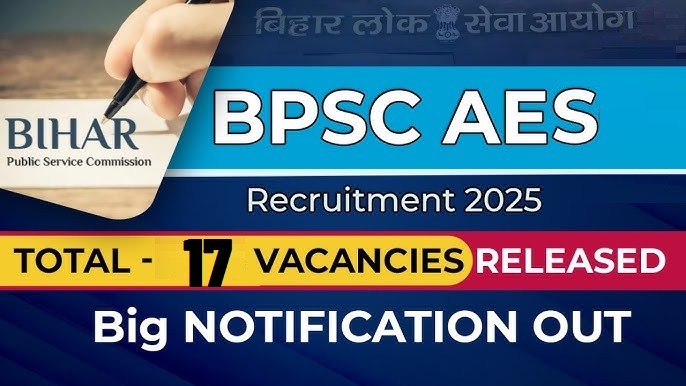 Bihar BPSC AES Recruitment 2025