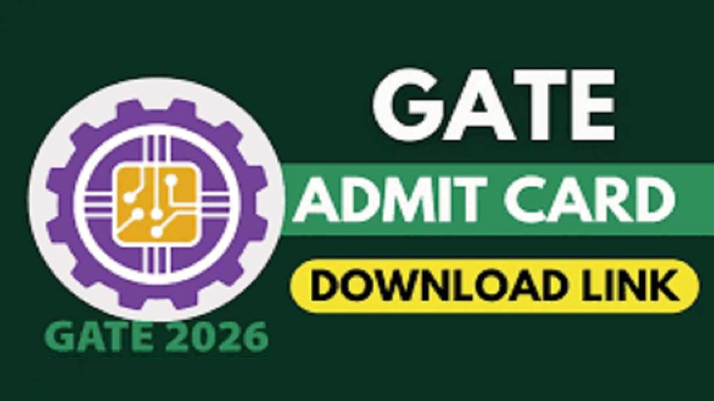 IIT GATE Admit Card 2026