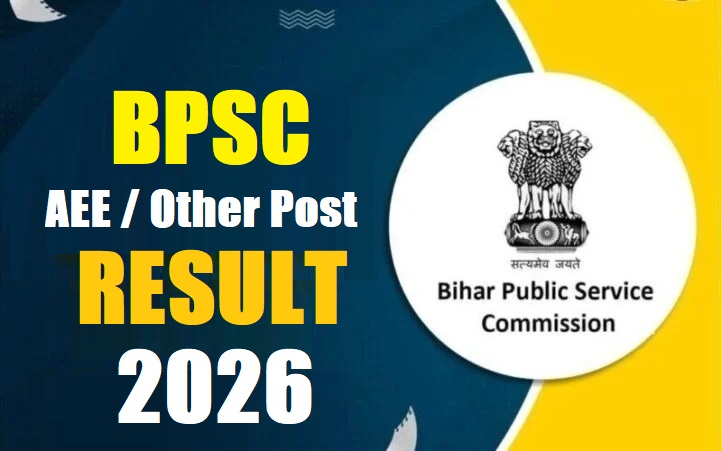 BPSC AEE & Other Post Result 2026