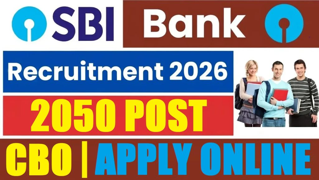 SBI Circle Based Officer CBO Recruitment 2026