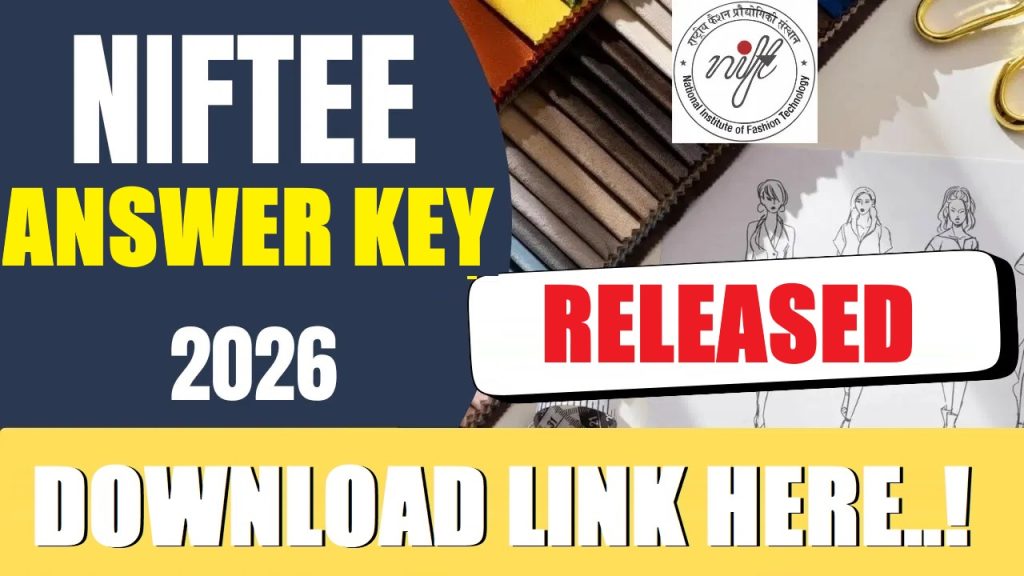 NTA NIFTEE Stage-I Answer Key 2026